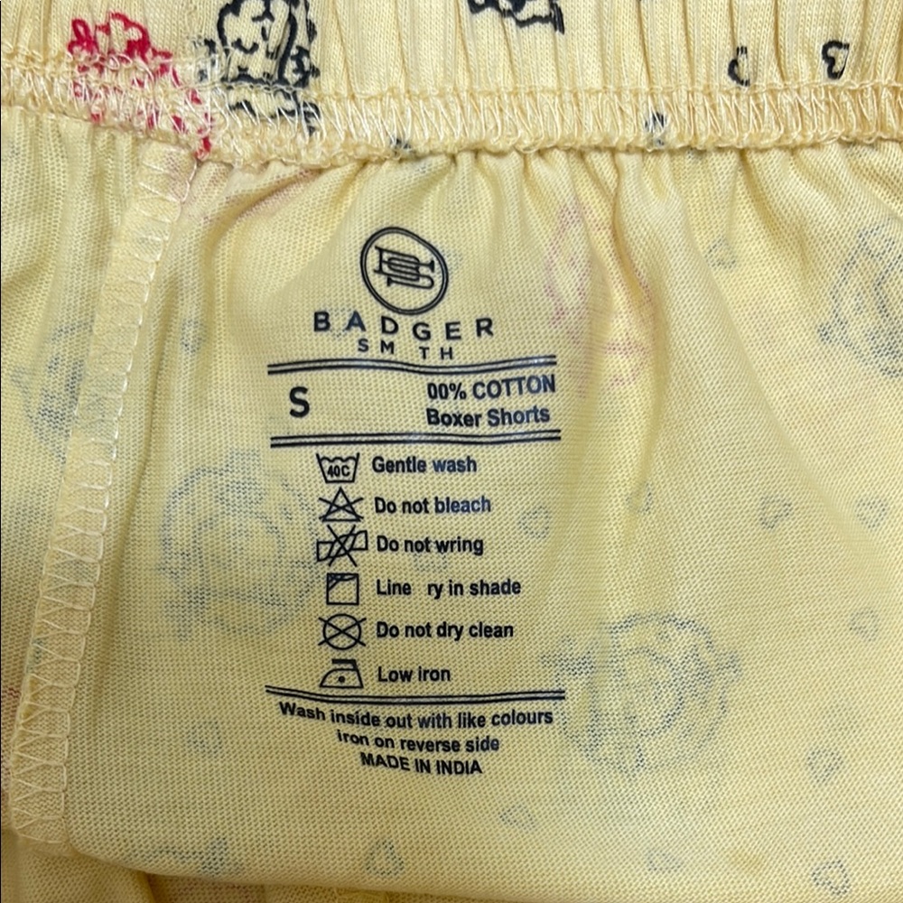 Sheep Pattern Pajama Shorts - Picture 5 of 7